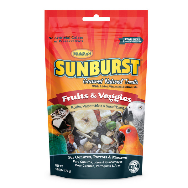 Sunburst Treat - Large Hookbill - Fruit & Veggie