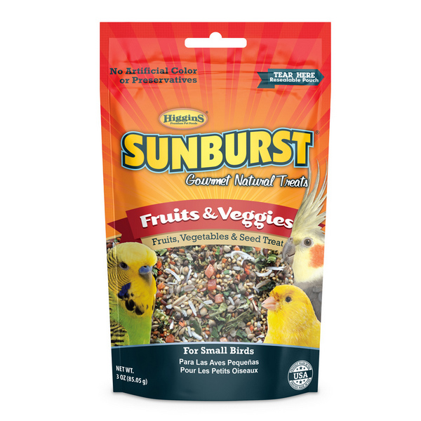 Sunburst Treat - Parakeet - Fruits & Veggies