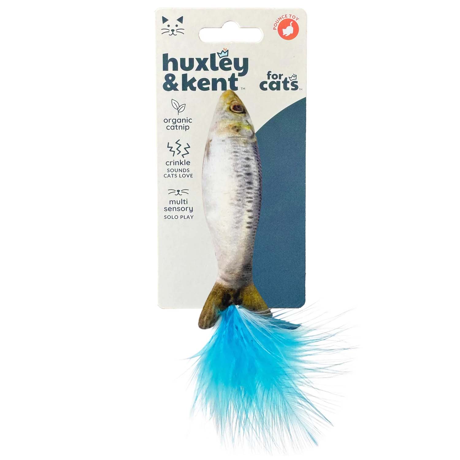 Plush Sardine with Catnip