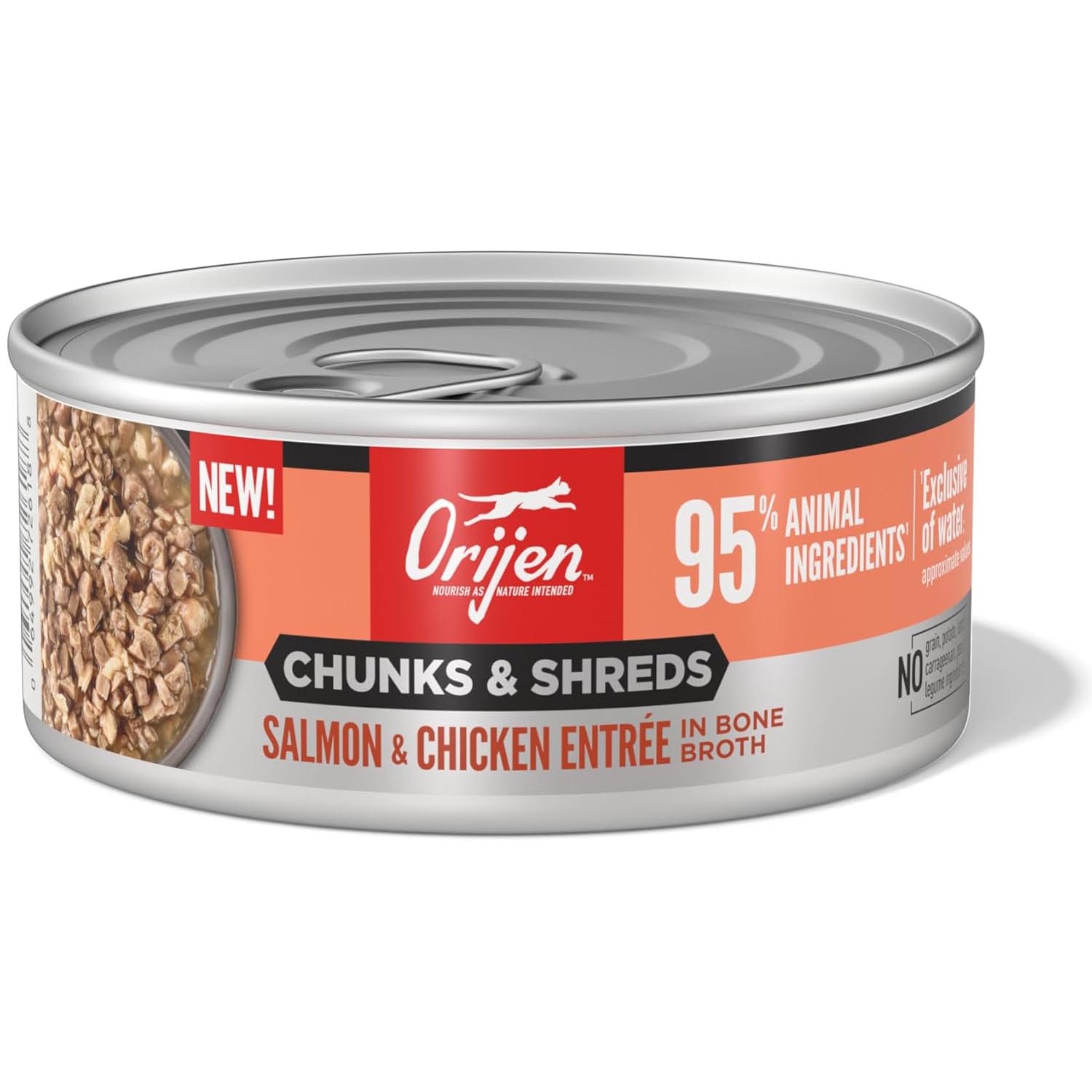 Chunks & Shreds - Chicken & Salmon Entree