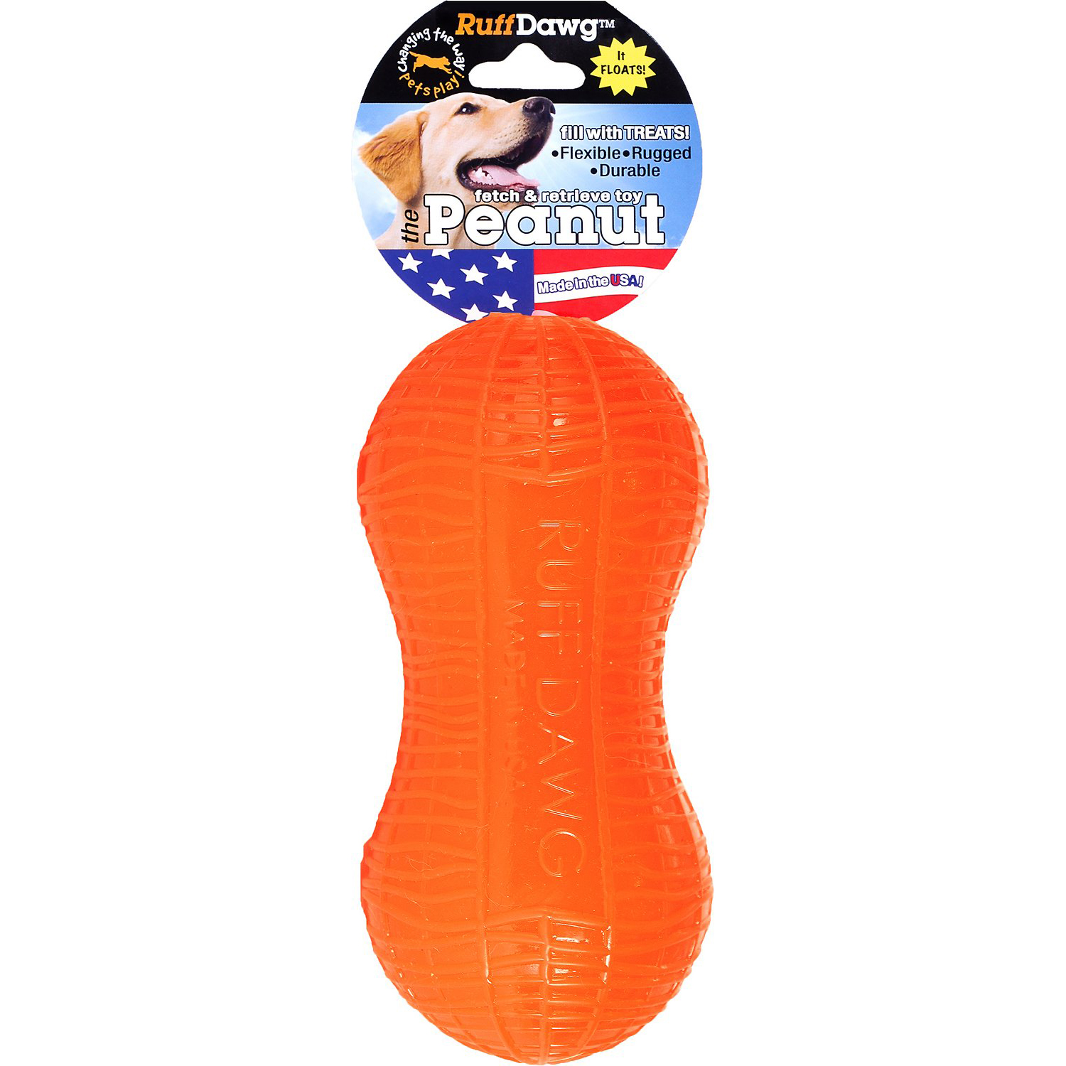 Peanut Rubber Toy