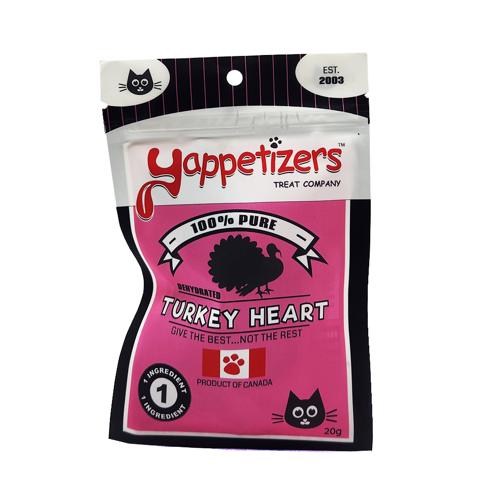 Dehydrated Cat Treat - Turkey Heart