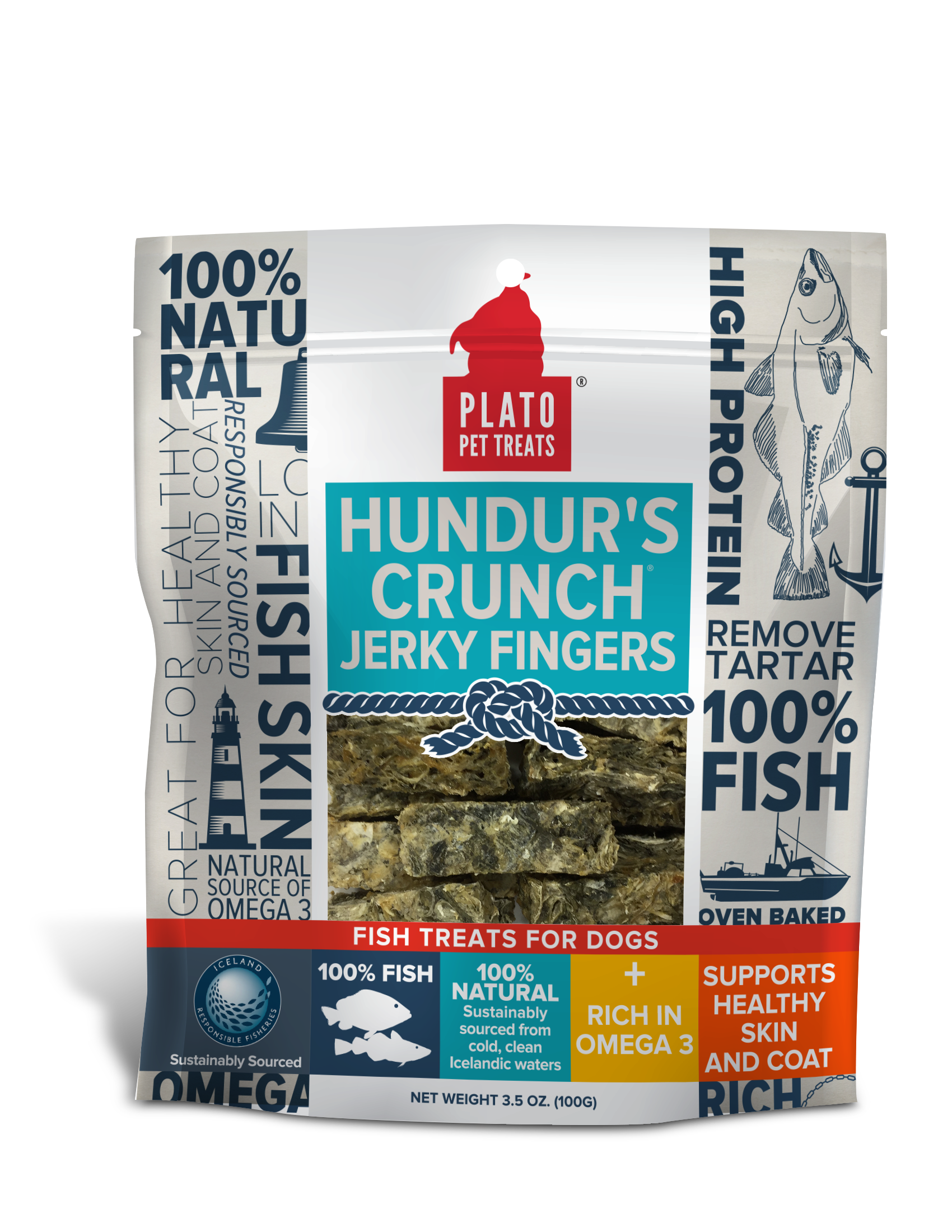 Hunder's Crunch Jerky - Fingers