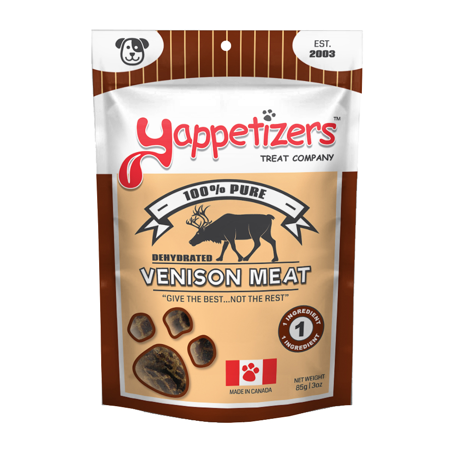 Yappetizers Dehydrated - Venison Meat