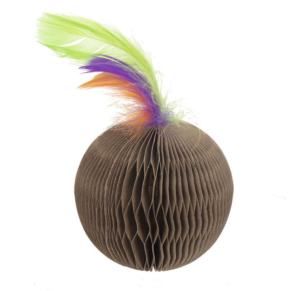 Corrugated Feather Ball