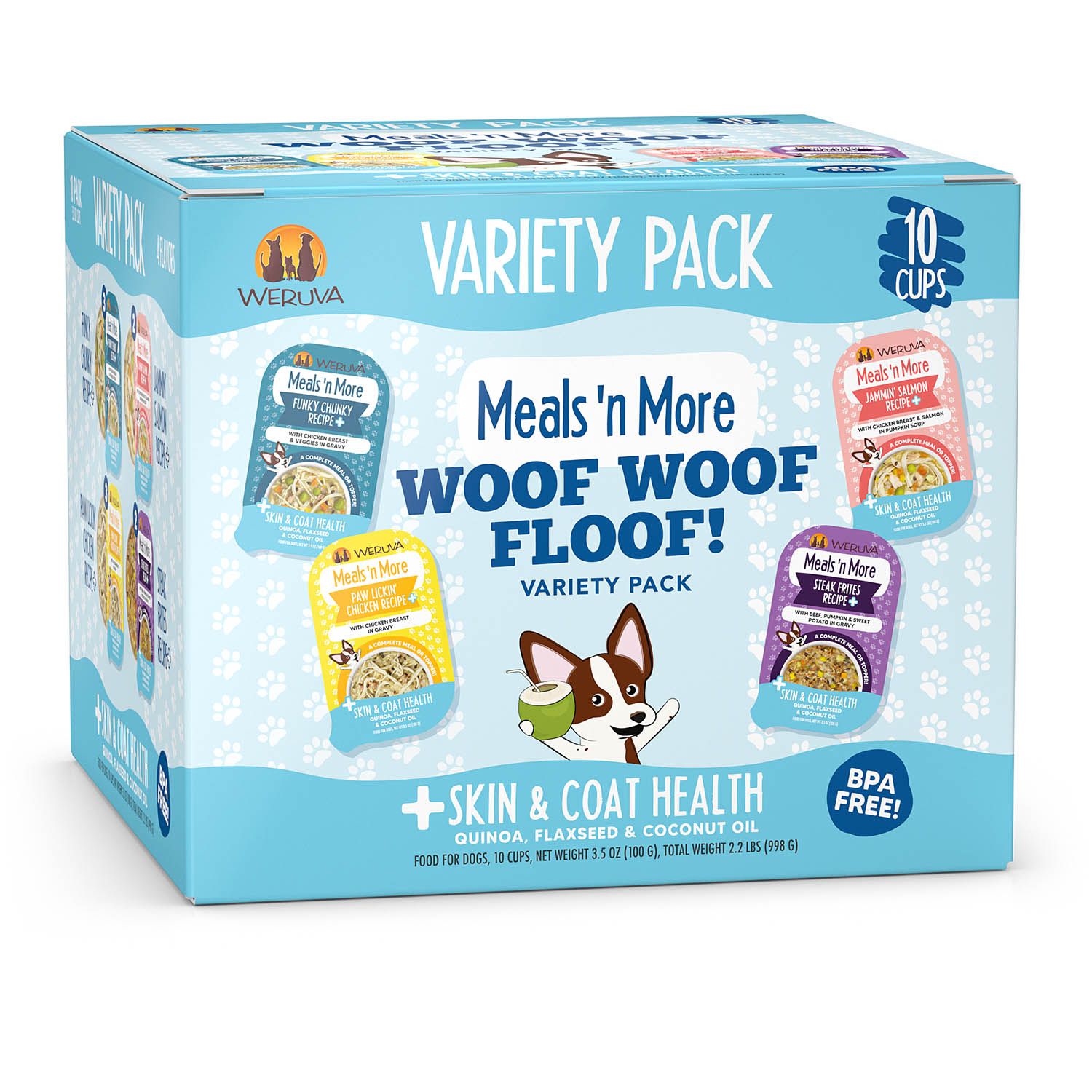 Variety Pack - Meals n More - Woof Woof Floof! - Dog