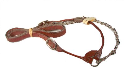 Halter - Leather - with Lead - Show