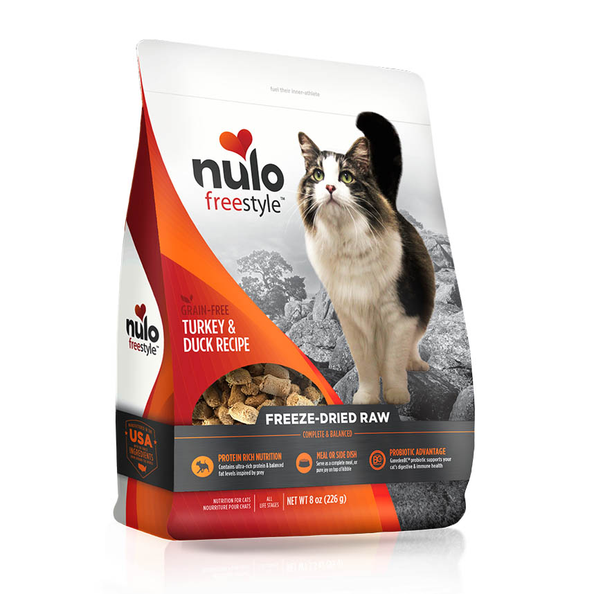 Freeze-Dried Raw - FreeStyle - Grain-Free Cat Food Turkey & Duck