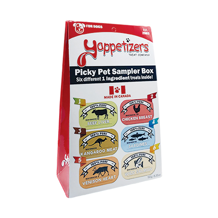 Yappetizers Picky Pet Sampler Box