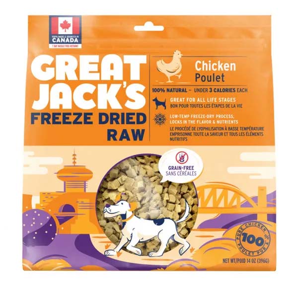Great Jacks Freeze-Dried Raw - Chicken
