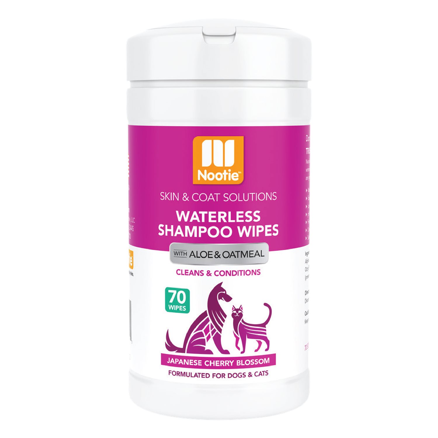 Waterless Shampoo Wipes - Japanese Cherry Blossom