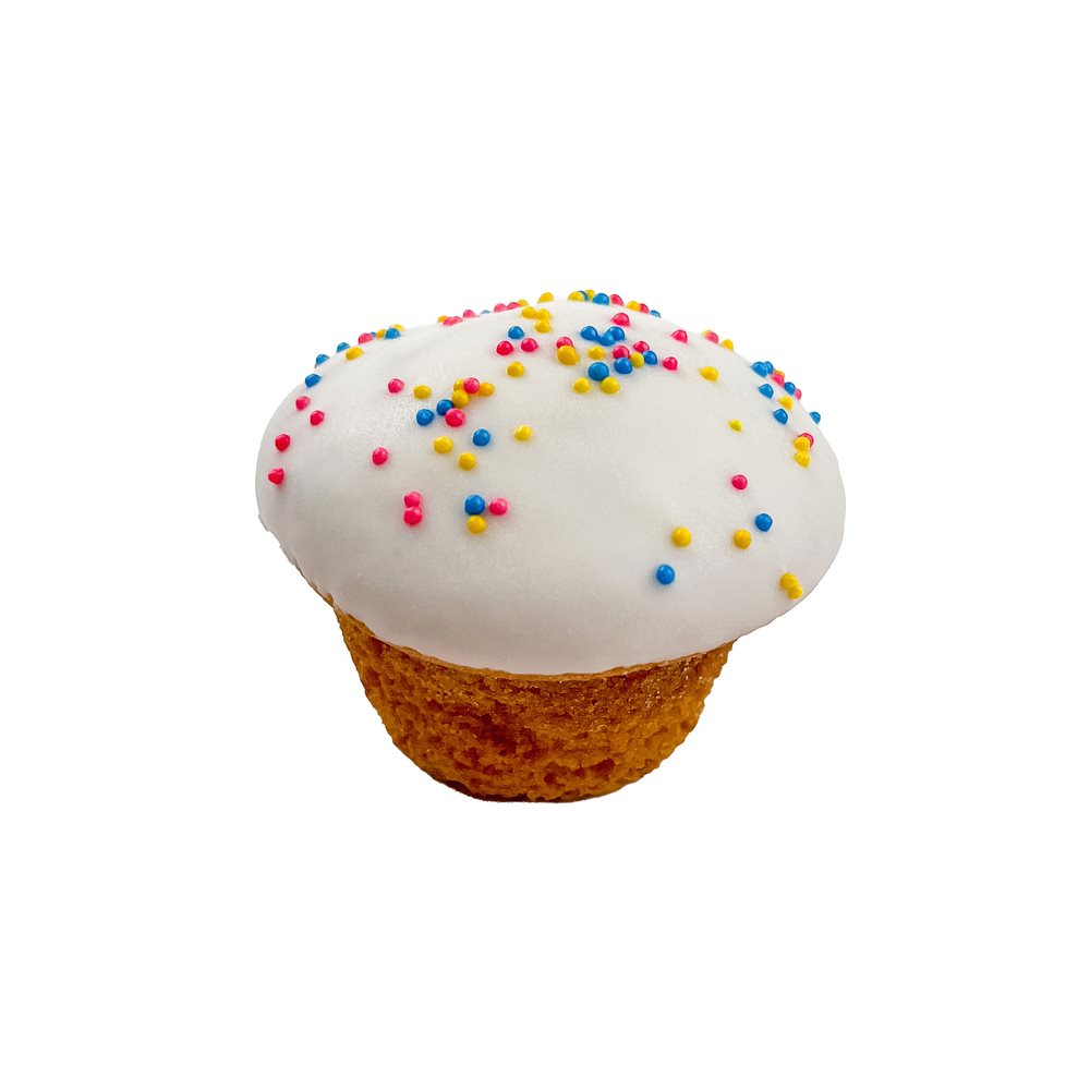 Decorated Dog Cookie - 3D Cupcake