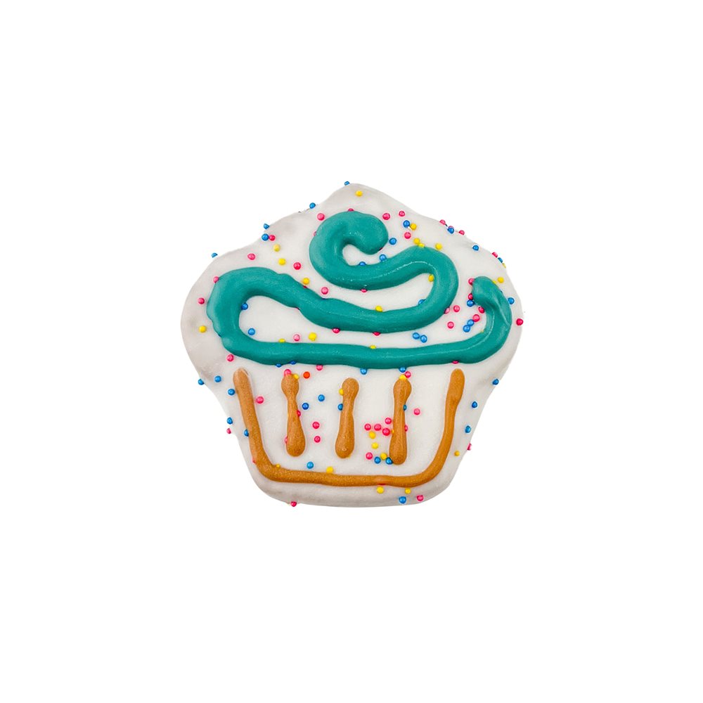 Decorated Dog Cookie - Cupcake