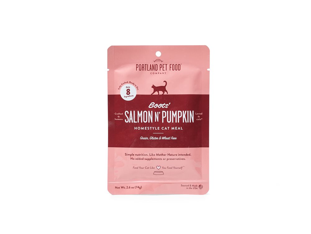 Boots' Salmon N' Pumpkin Homestyle Cat Meal