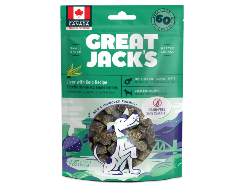Great Jacks - Dog Treat - Pork Liver and Kelp