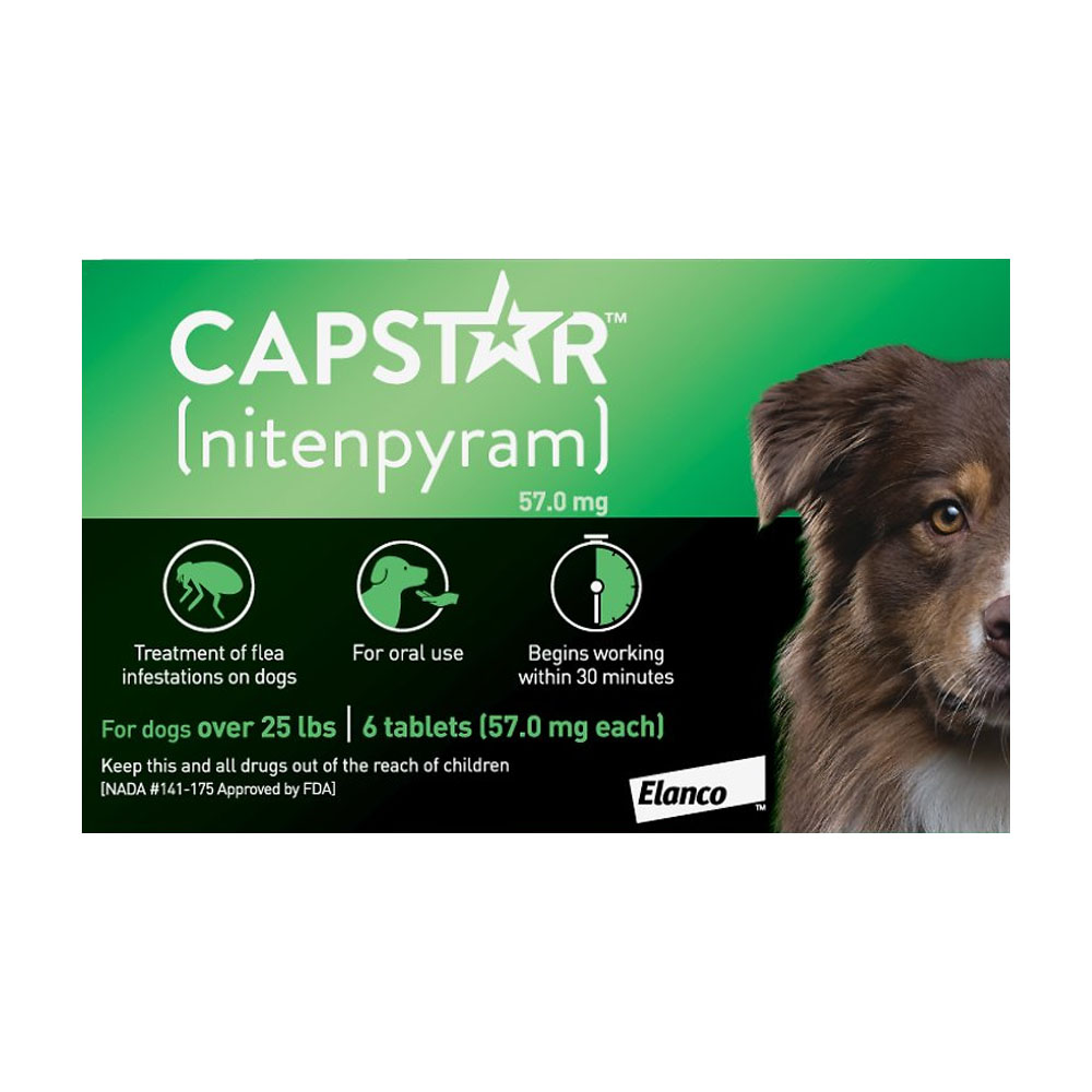 Capstar™ Fast Acting Oral Flea Treatment(Large Dogs)