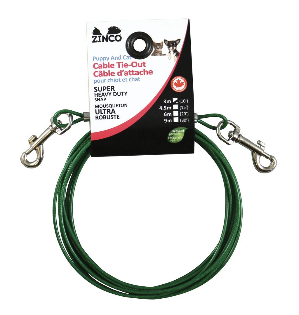 Tie-Out Cable - Puppy & Cat