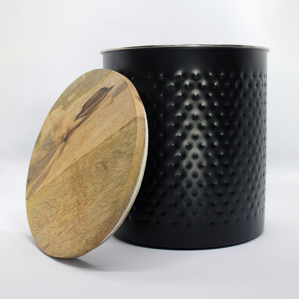 Premium Treat Jar - Wooden Lid