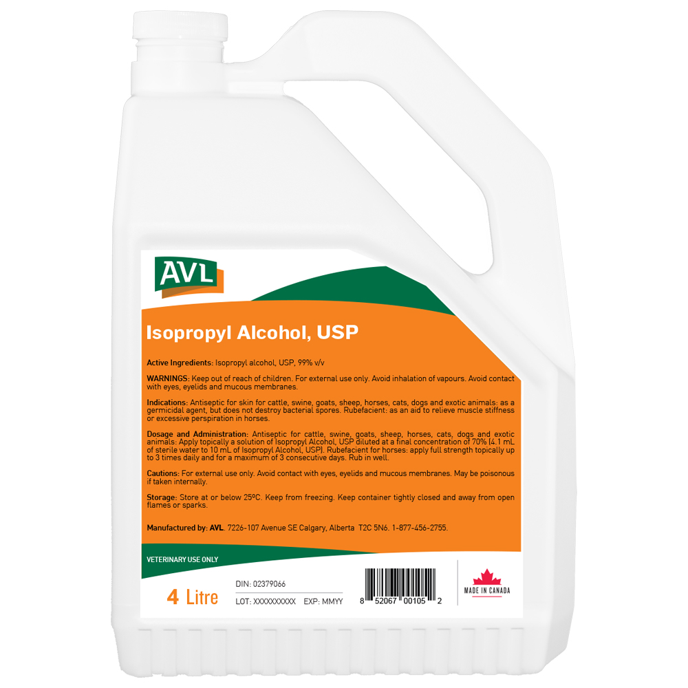 Alcohol Isopropyl 99% - AVL