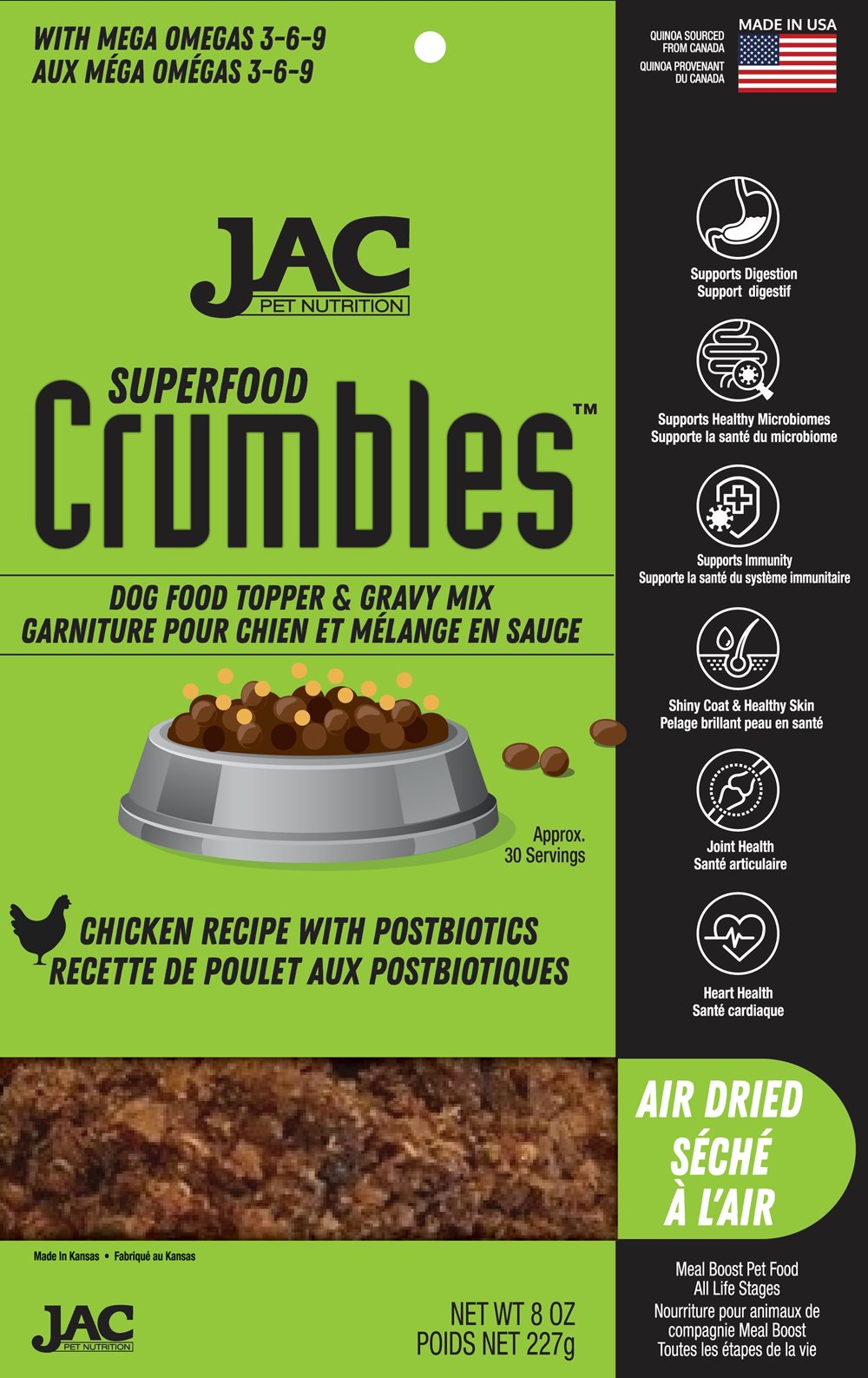 JAC Superfood Crumble - Chicken