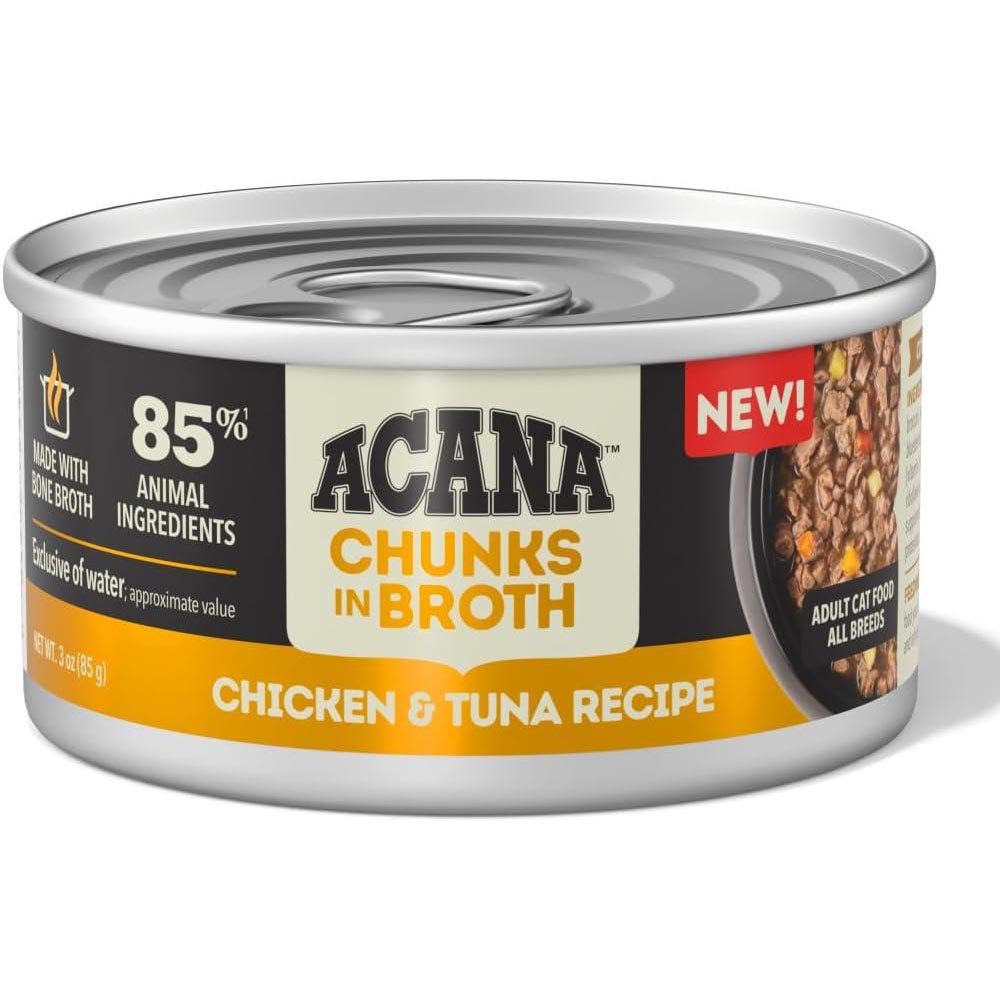 Chunks in Bone Broth - Chicken & Tuna