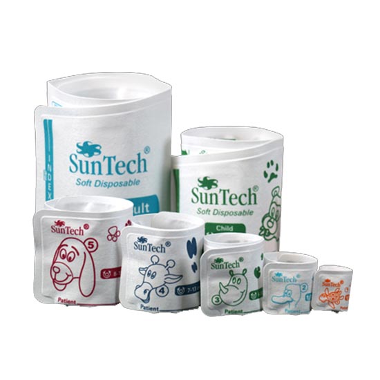 SunTech BP Cuffs - Slip Luer