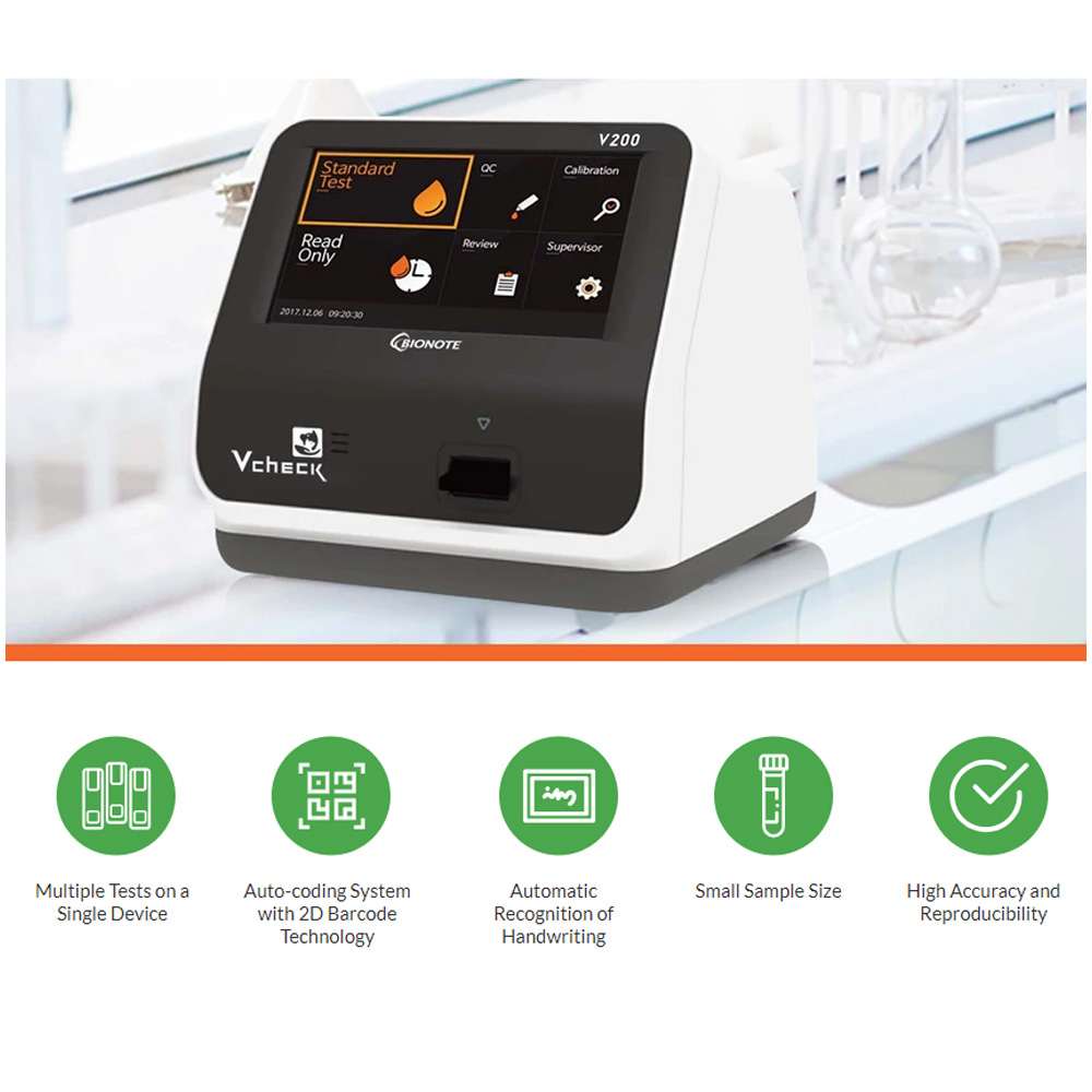 V200 Vcheck Blood Analyzer