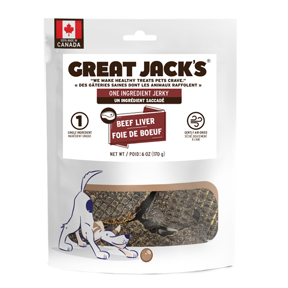 Kane Veterinary Supply Great Jack's One Ingredient Jerky Beef Liver