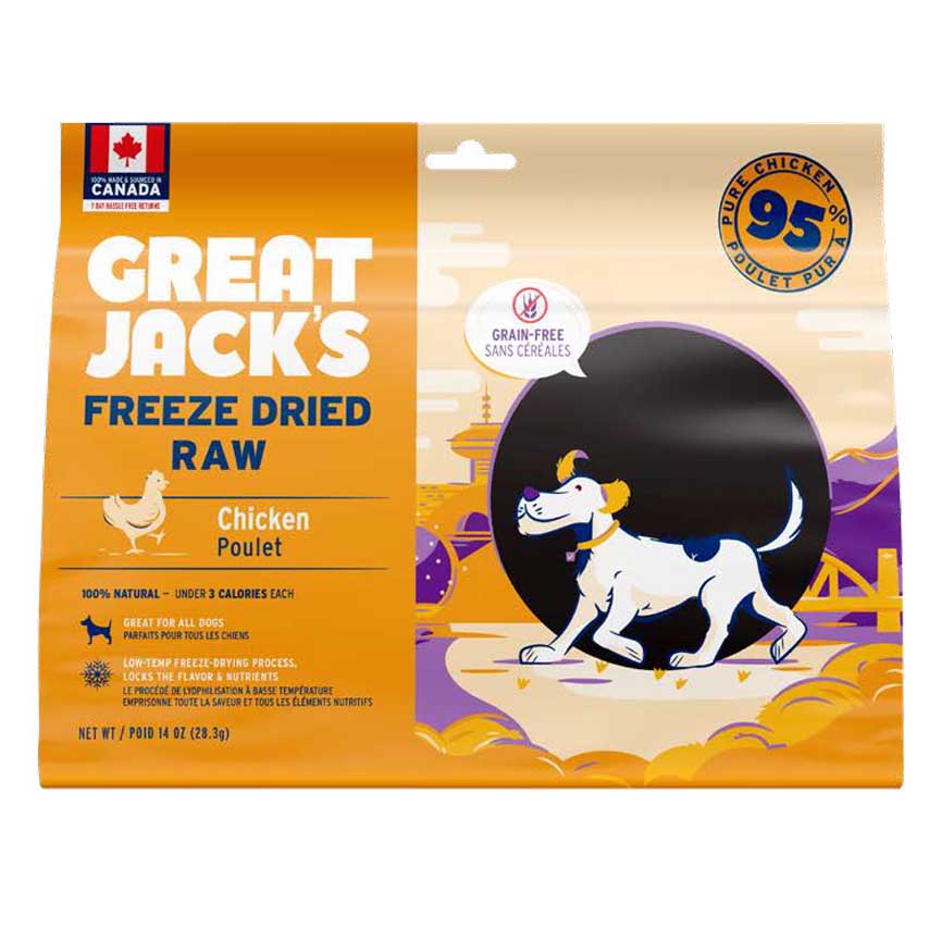 Great Jacks Freeze-Dried Raw - Chicken