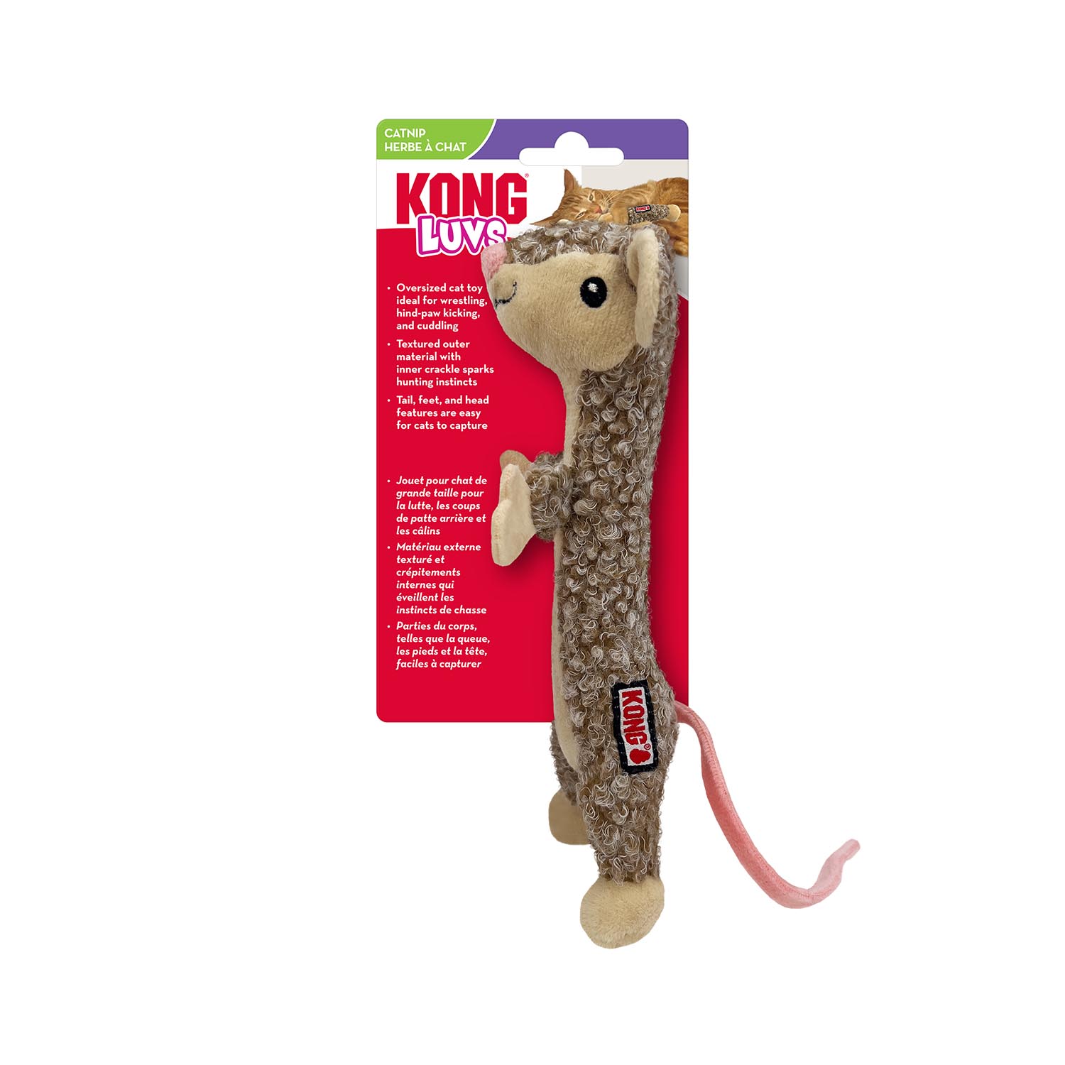 Cat Luvs Mouse with Catnip