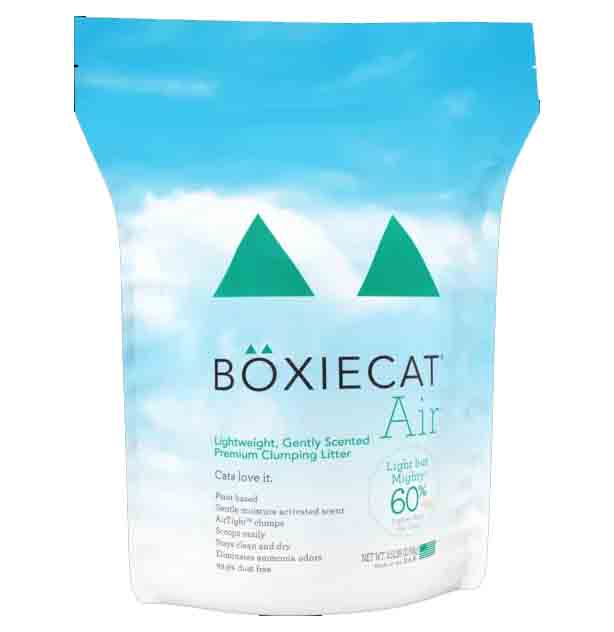 Boxiecat Air Clumping Litter - Gently-Scented