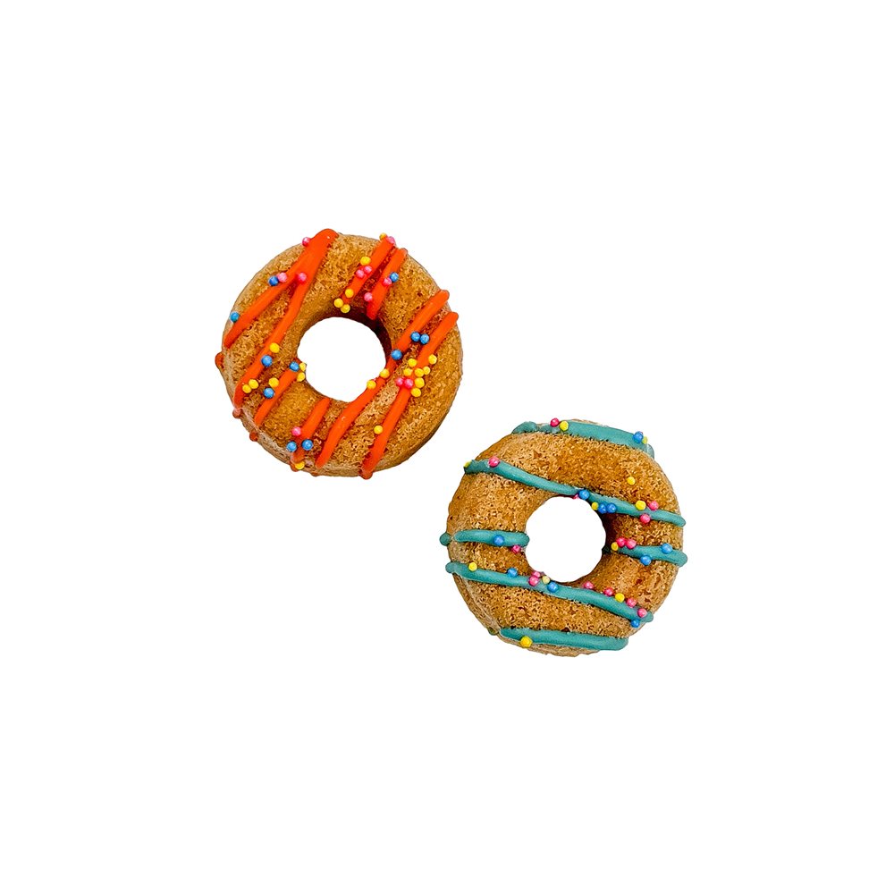 Decorated Dog Cookie - Tiny Donuts