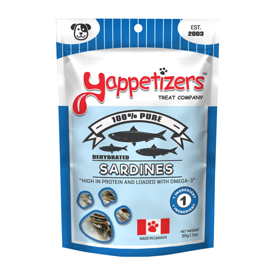 Yappetizers Dehydrated - Sardines