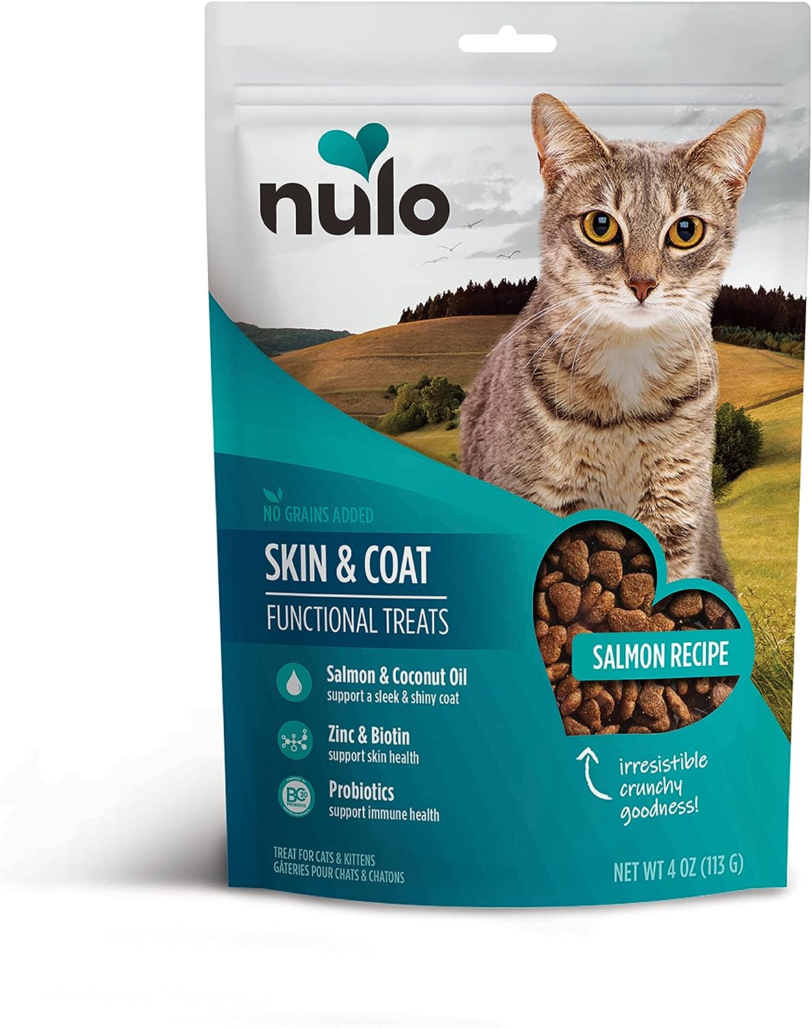 Nulo Skin & Coat Salmon Recipe Functional - Cat Treats