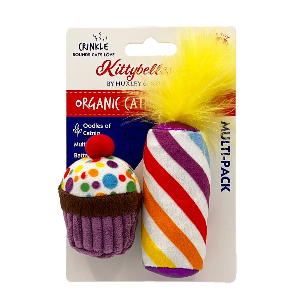 kittybelles Mewow Cupcake & Candle