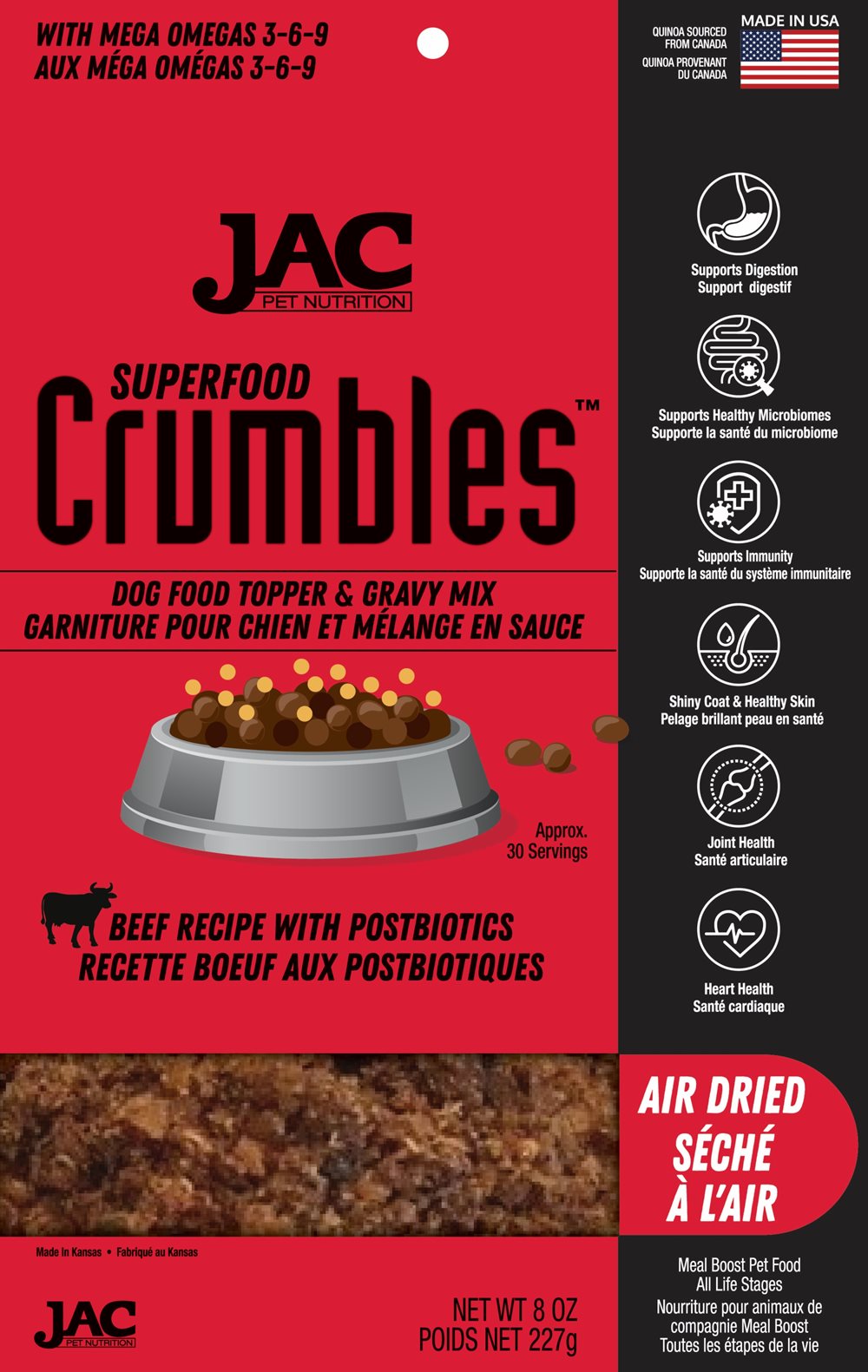 JAC Superfood Crumble - Beef