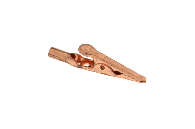 Copper ECG Alligator Clip