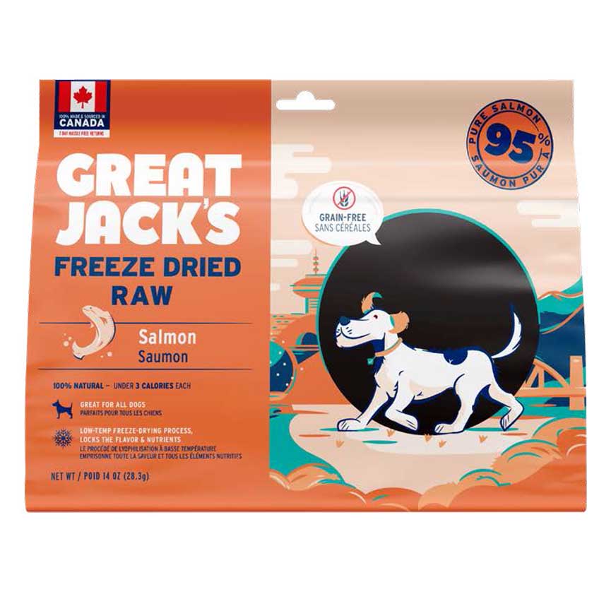 Great Jacks Freeze-Dried Raw - Salmon
