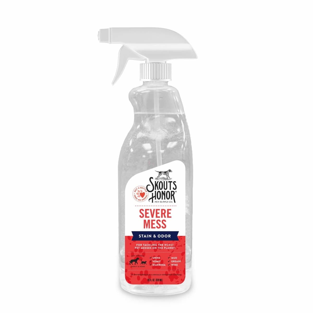 Sever Mess Stain & Odor