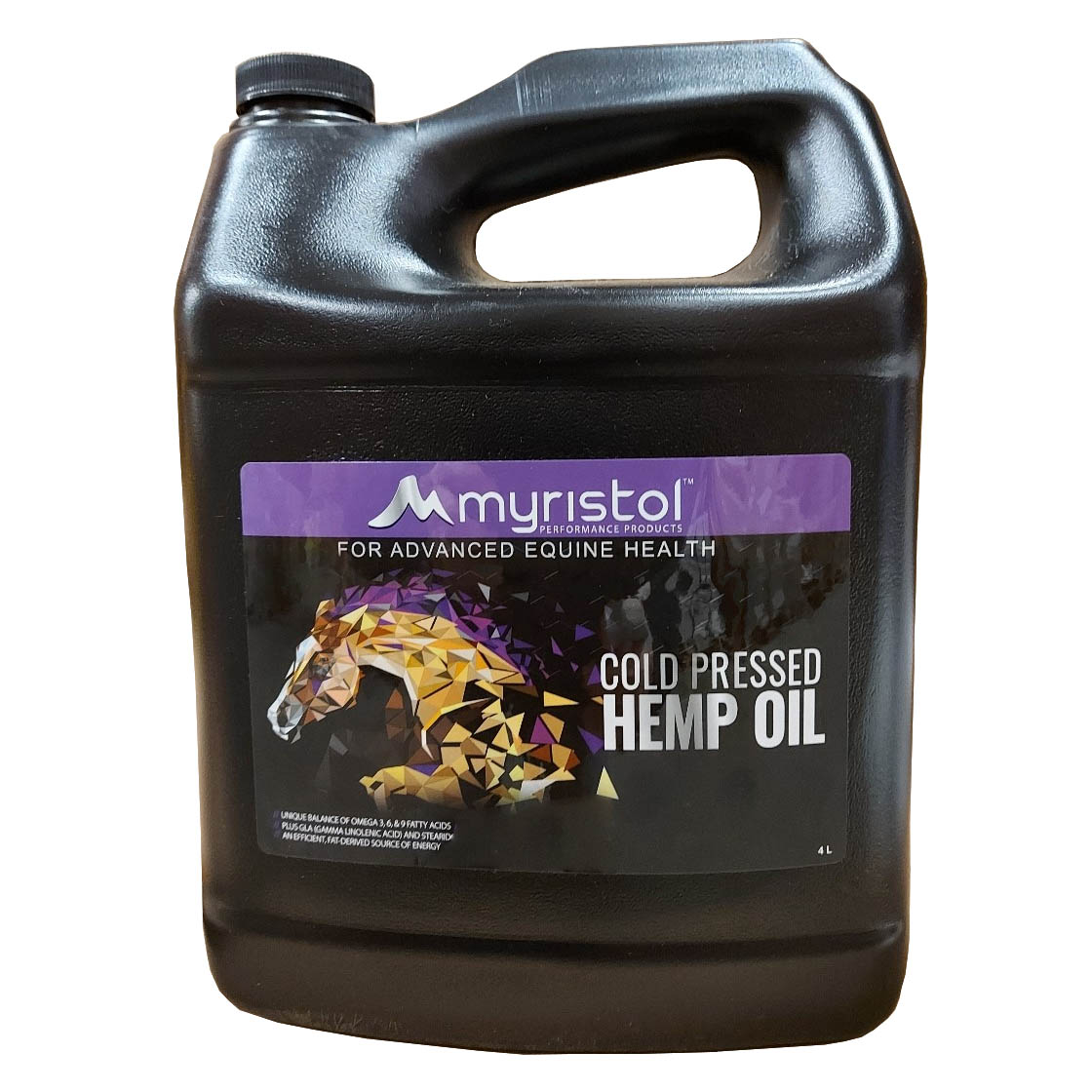 Myristol Cold-Pressed Hemp Oil for Horses
