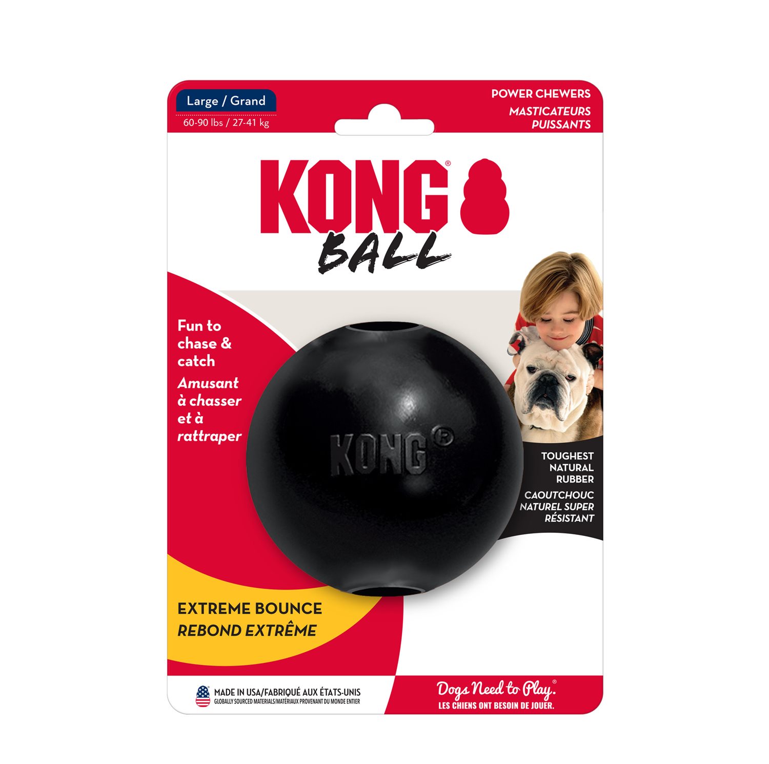 KONG Ball with Hole - Extreme
