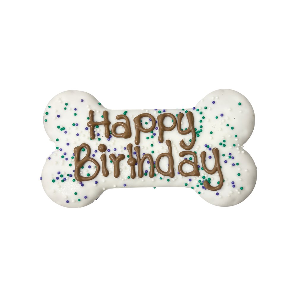 Cookies - Happy Birthday Bone