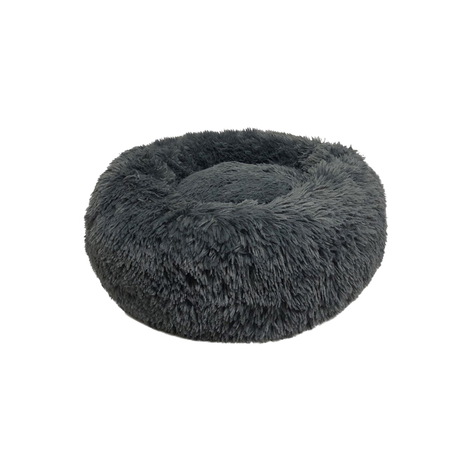 Round Luxury Plush Pet Bed