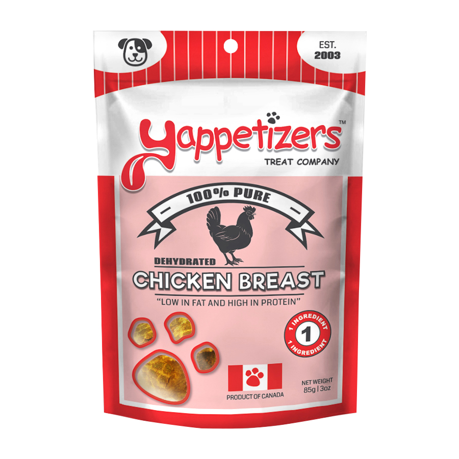 Yappetizers Dehydrated - Chicken Breast