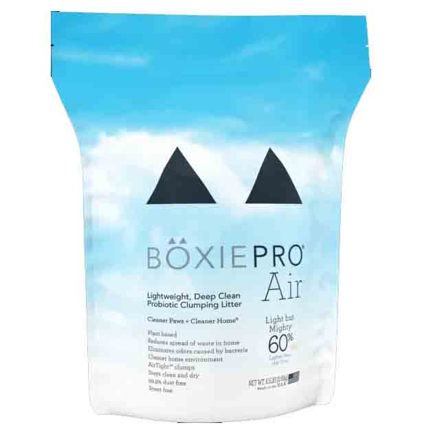 BoxiePro Air Clumping Litter - Scent-Free Priobotic