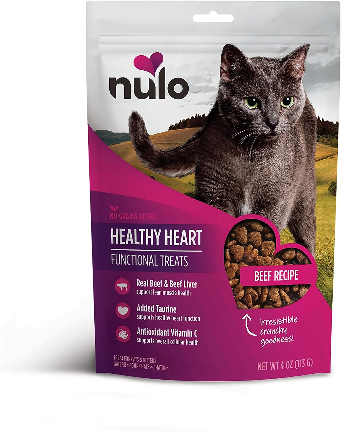 Nulo Healthy Heart Beef Recipe Functional - Cat Treat