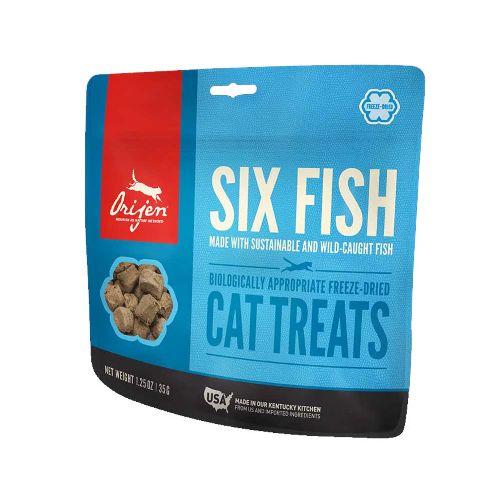 Freeze-Dried Treat - Six Fish - Cat