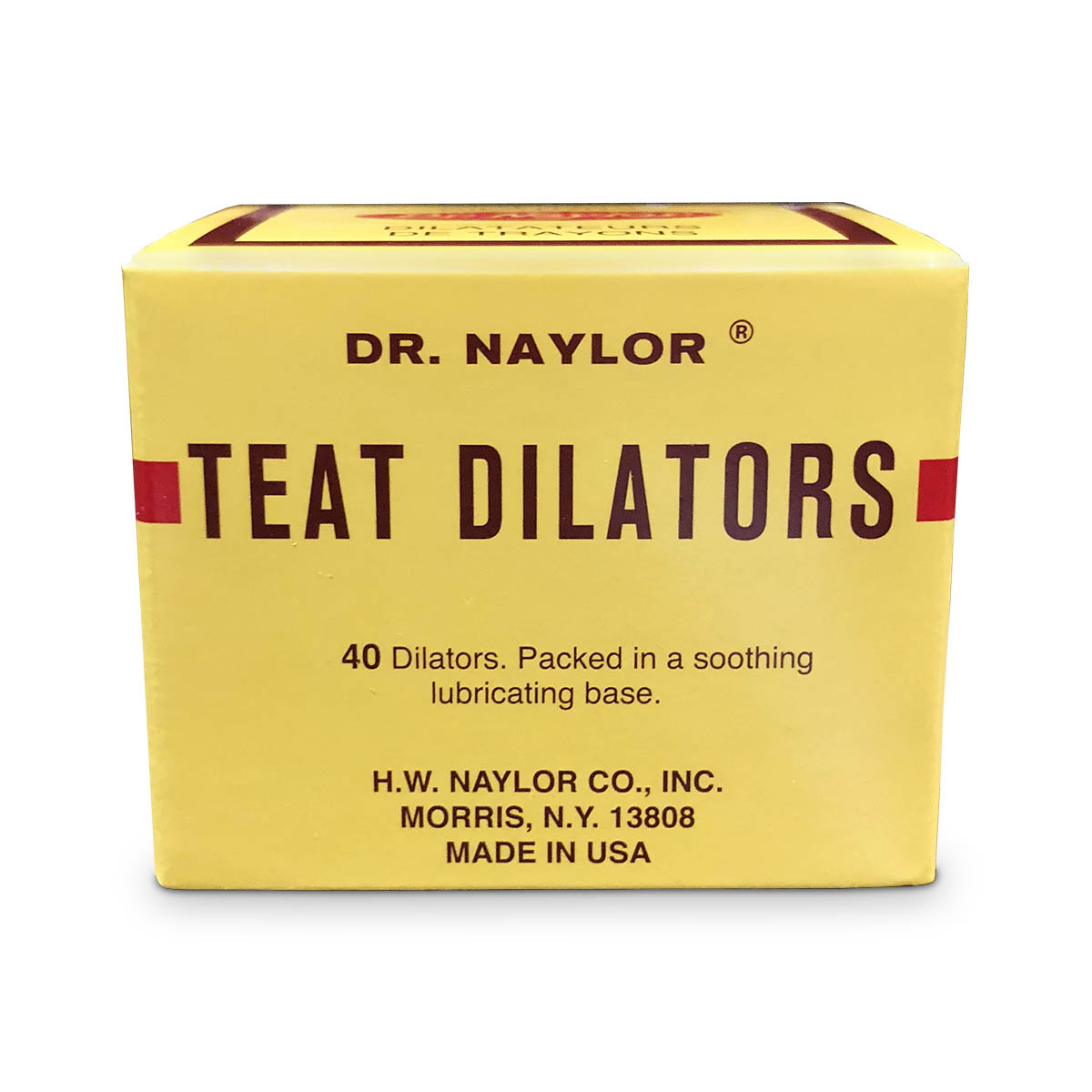 Teat Dilators - Dr. Naylor