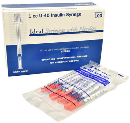 Insulin Syringe & Needle - Single-Use