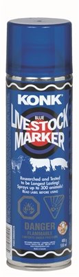 Konk Livestock Marker Bl 400g